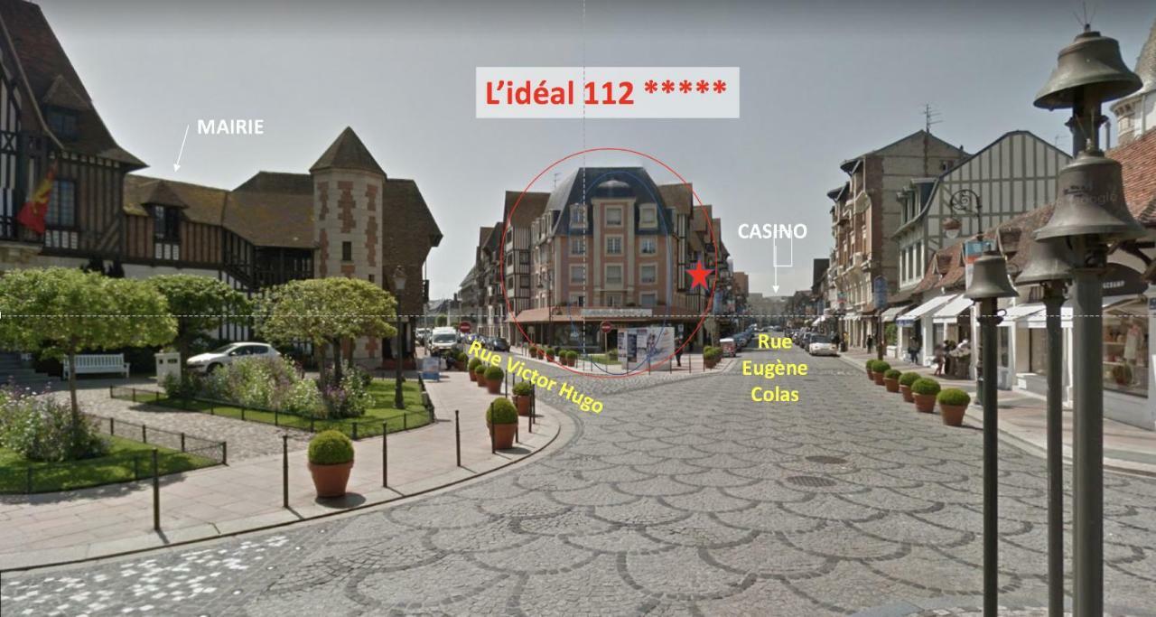 L'Ideal 112 - 85M2, 2 Chambres, Parking & Cabine De Plage Deauville Exterior photo